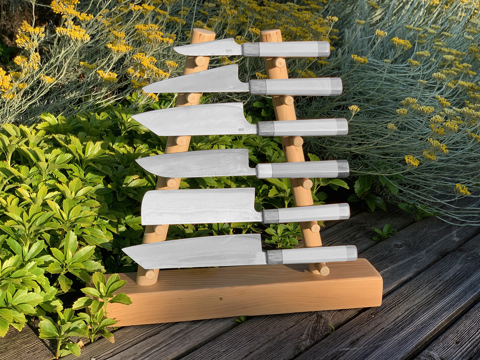 Porte couteau de collection 6 couteaux