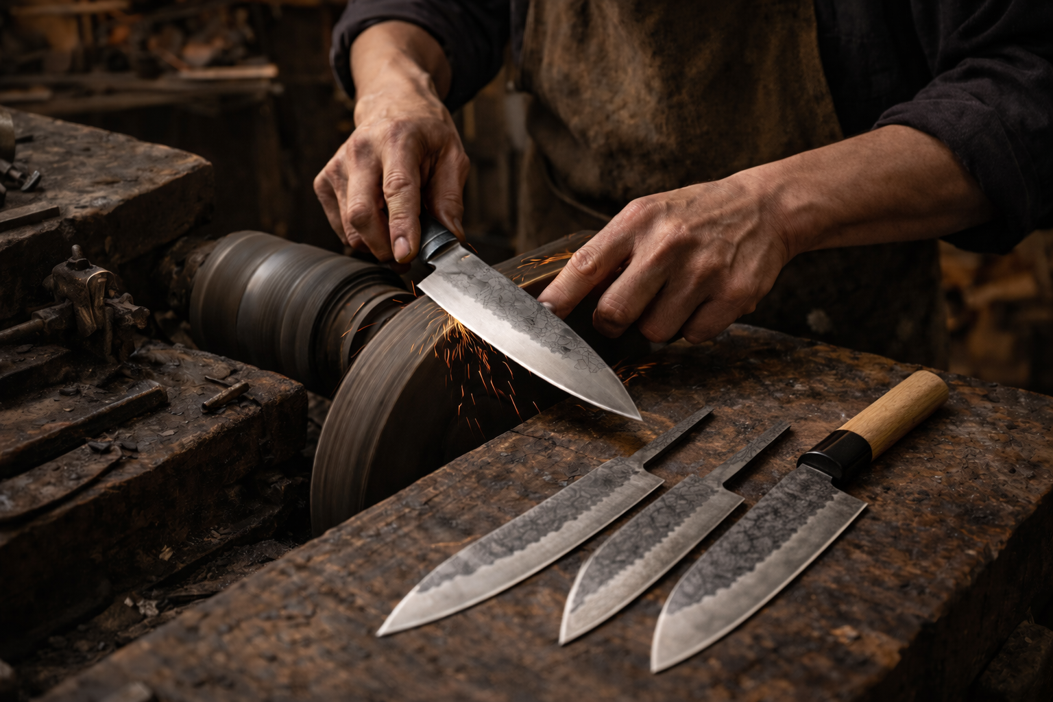 Artisanat coutelier japonais