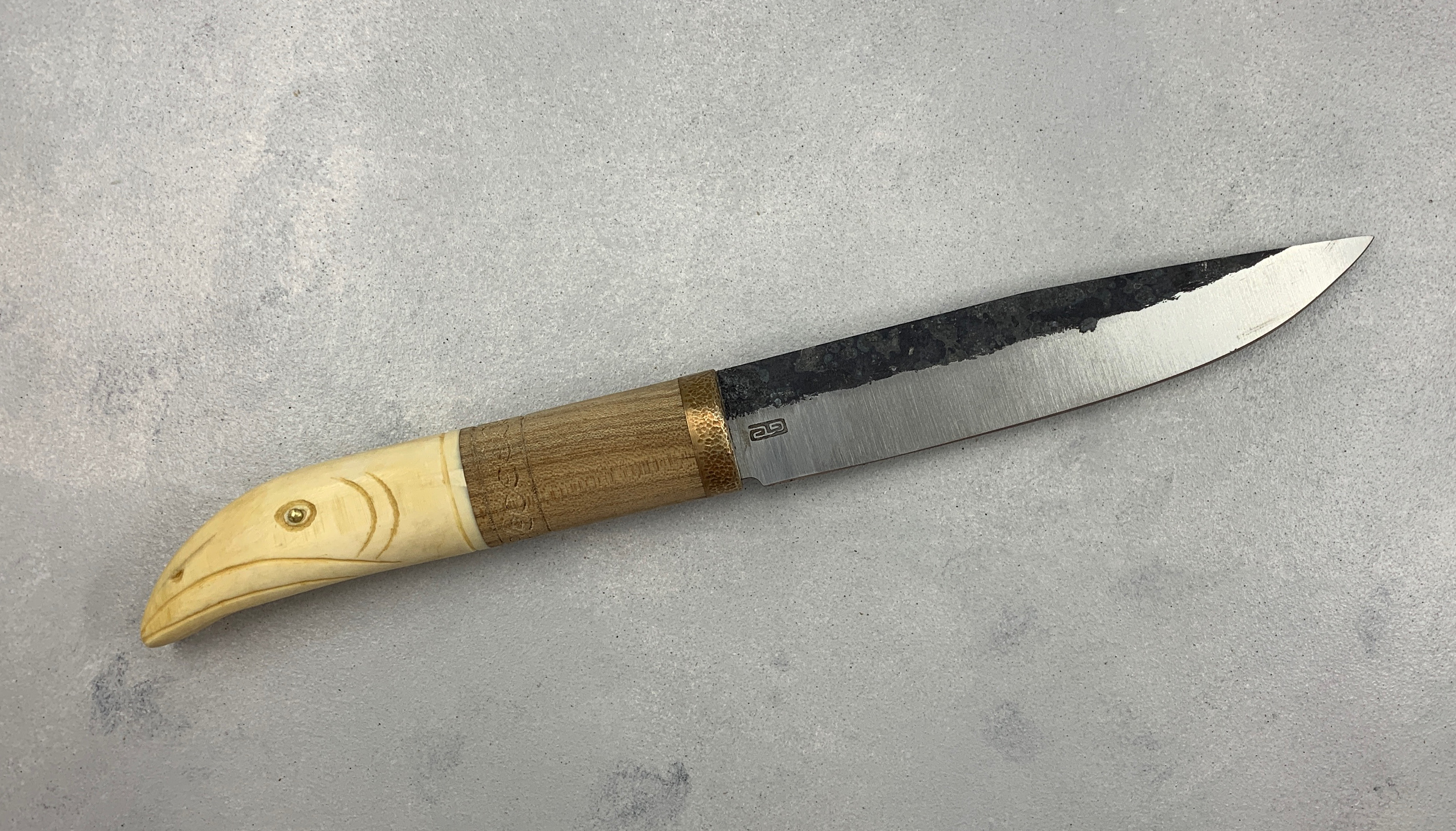 Couteau artisanal Puukko Odin